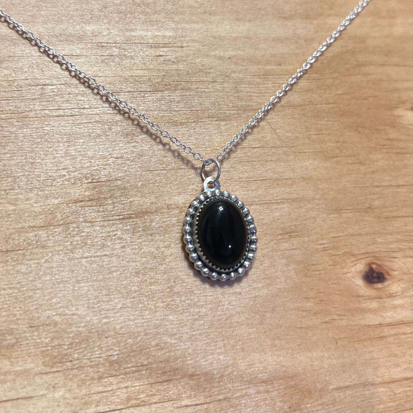 - Black Onyx Pendant -