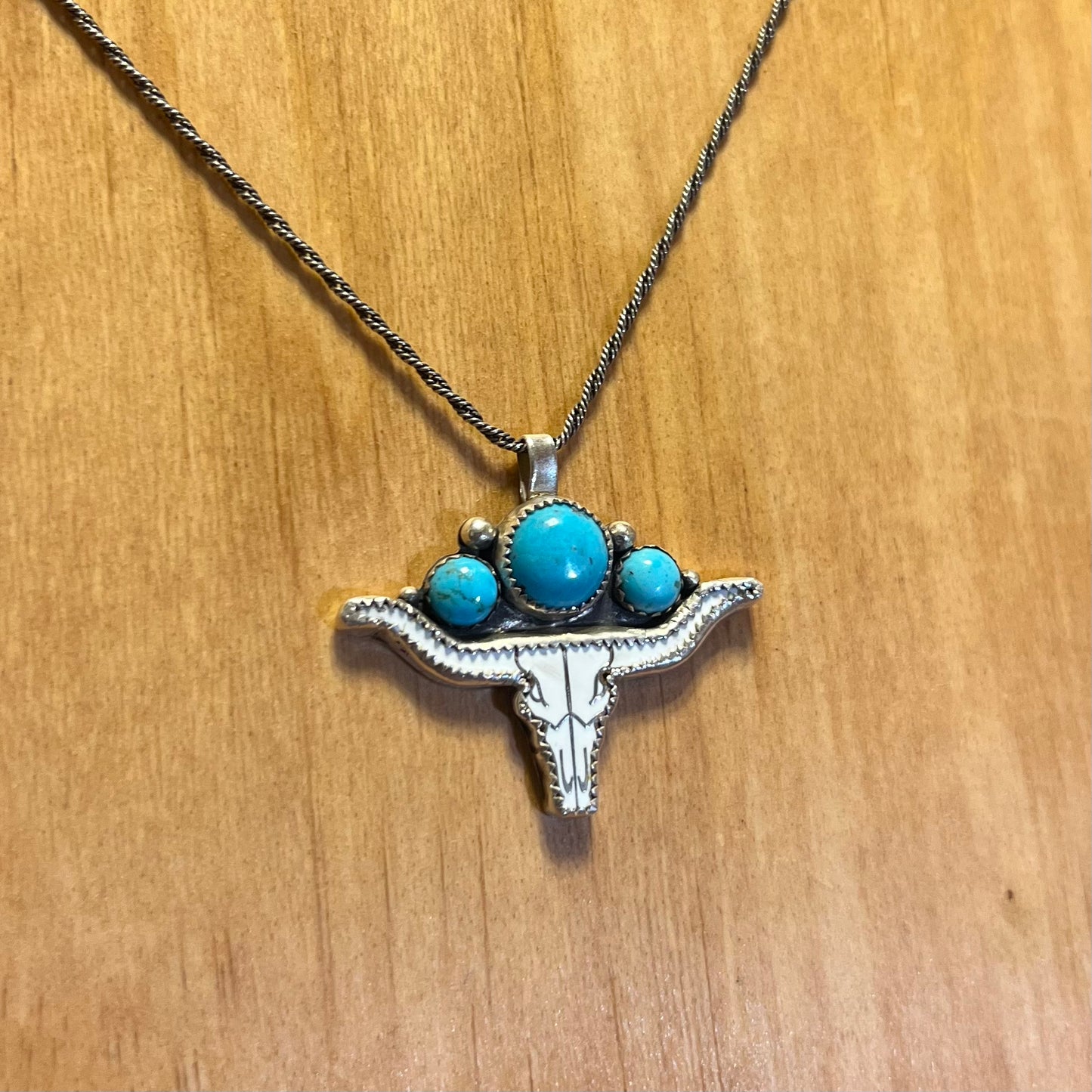 - Punchy Longhorn Pendant -