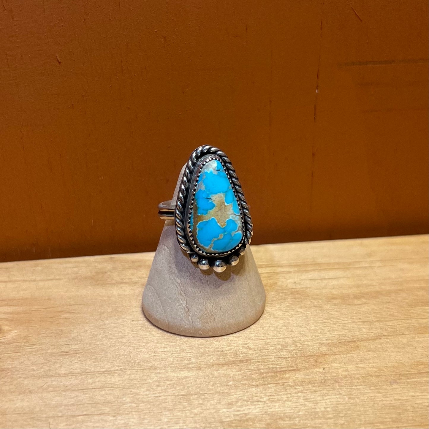 - Royston Turquoise Ring Size 6.5 -