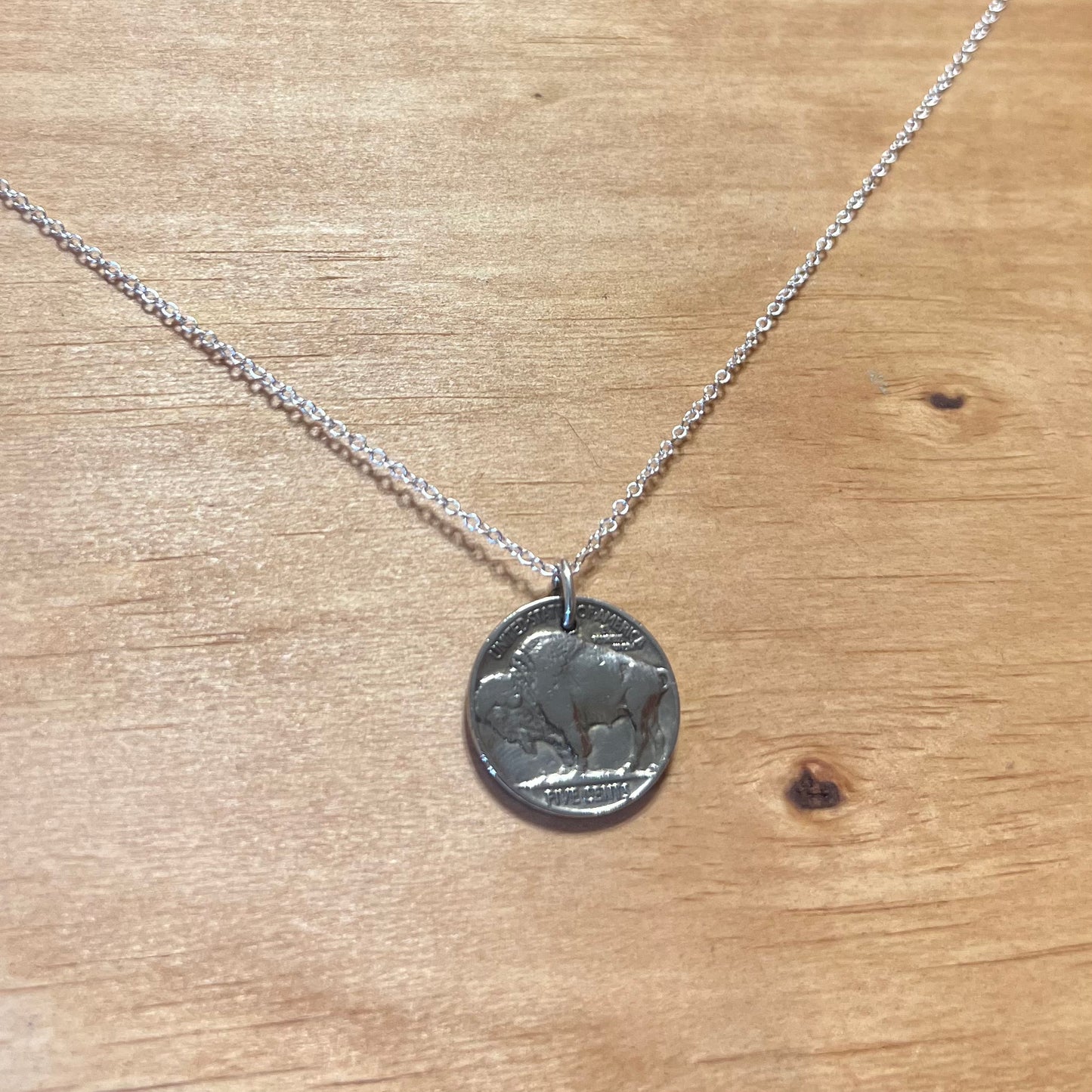 - Buffalo Nickel Necklace -