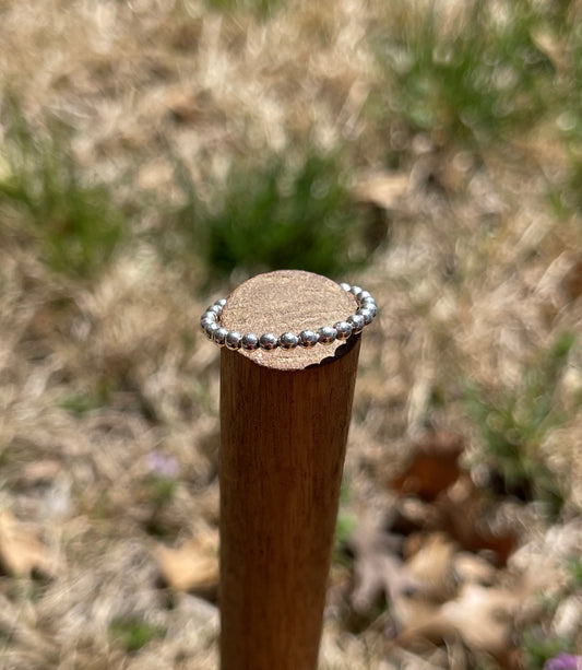 - Stand Alone Beaded Ring -