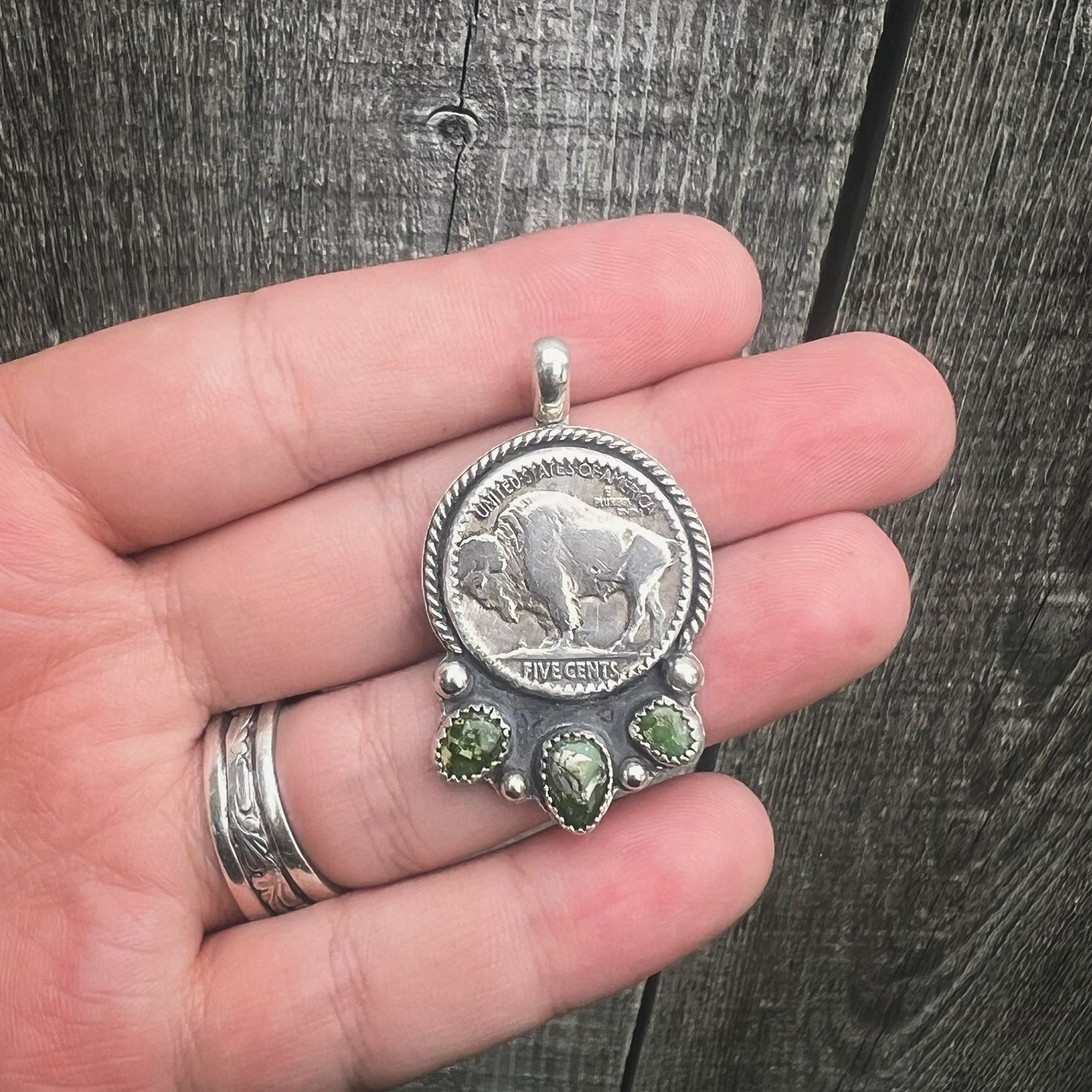 Buffalo Nickel Pendant