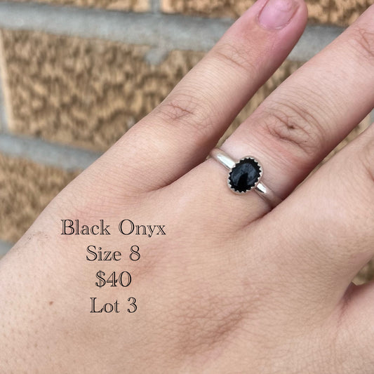 - Black Onyx Stacker -